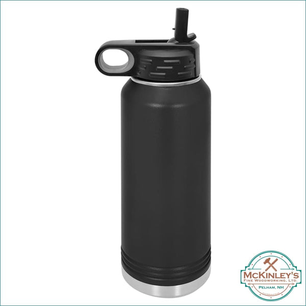 4,000 Footers of New Hampshire 32oz Water Bottle - Black -