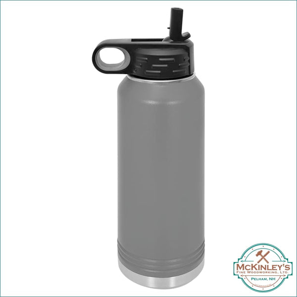4,000 Footers of New Hampshire 32oz Water Bottle - Dark Gray