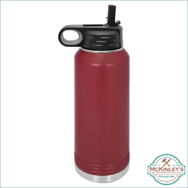 4,000 Footers of New Hampshire 32oz Water Bottle - Maroon -