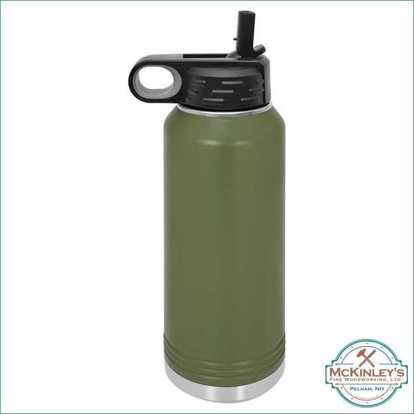 4,000 Footers of New Hampshire 32oz Water Bottle - Olive
