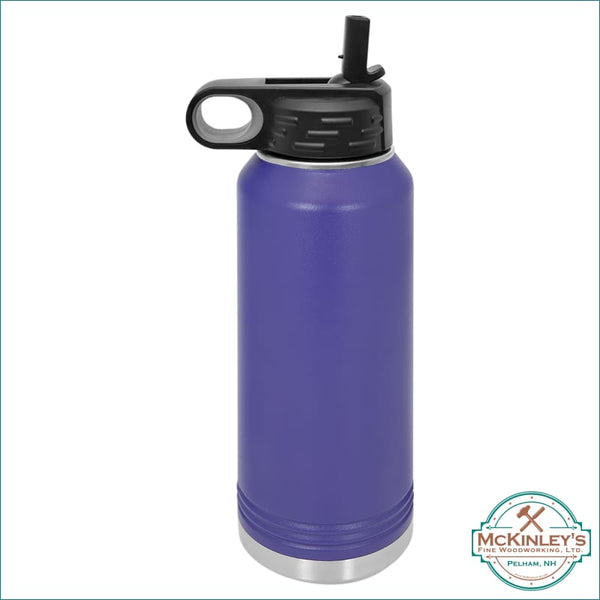4,000 Footers of New Hampshire 32oz Water Bottle - Purple -