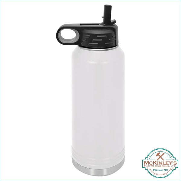 4,000 Footers of New Hampshire 32oz Water Bottle - White -