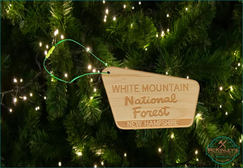 White Mountains New Hampshire Ornament