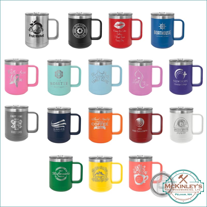 15 oz. Stainless Insulated Mug - Drinkware