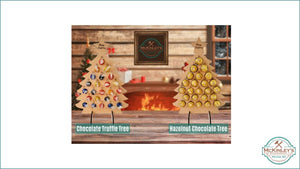 Chocolate Advent Trees - Decor